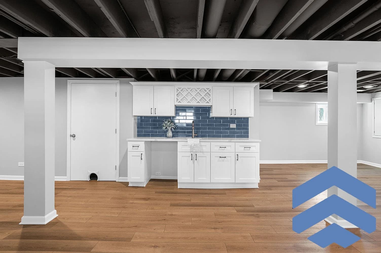 Project Black and Blue renovation photo 2